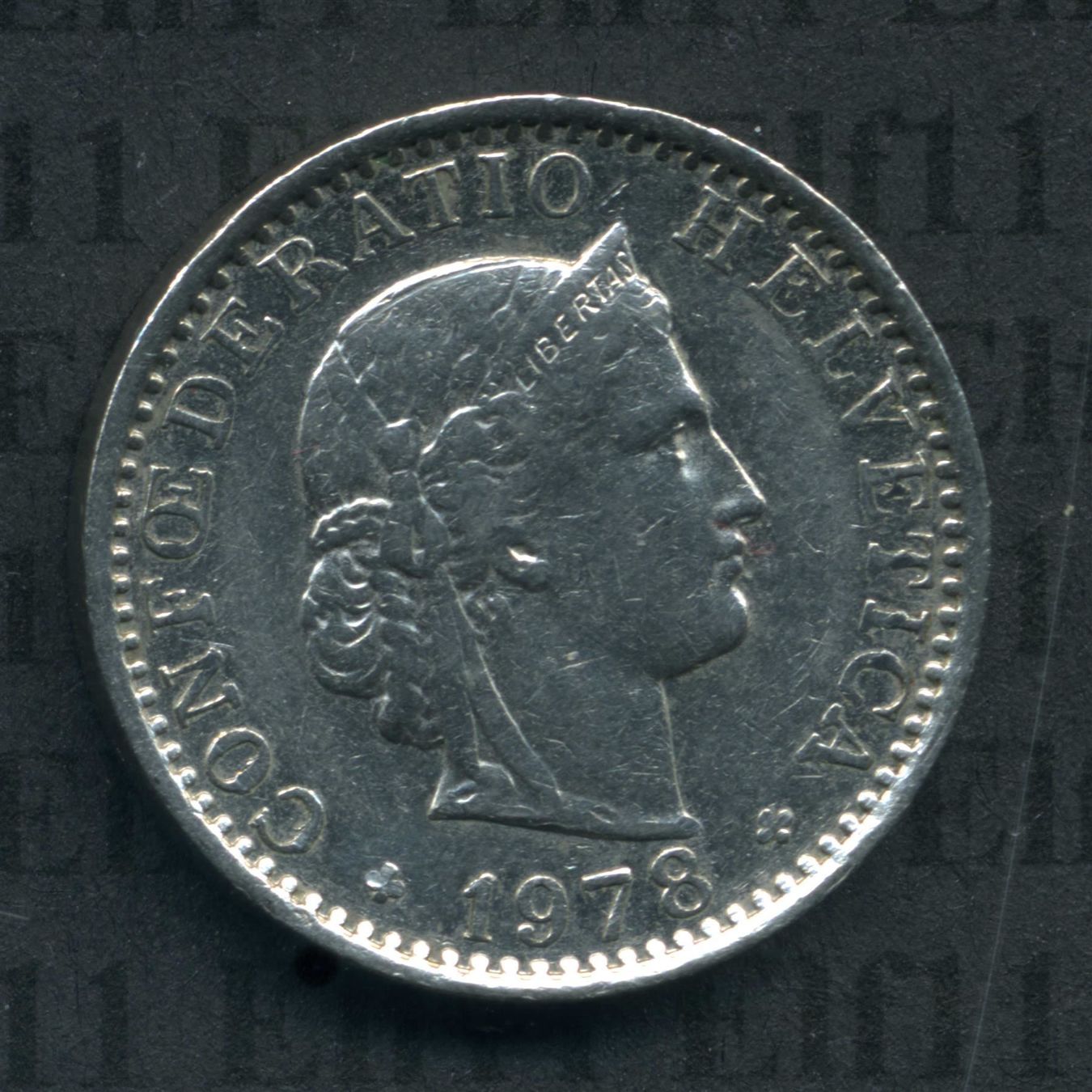 Tutti le monete: CHF___0.20 1978 vz 20 Rappen – Usato da Widnau venduto da Elf11