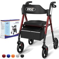 Gehhilfe Rollator mit Sitz klappbar Senioren NEU