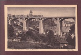 LAUSANNE - Pont de Montbenon (Chaudron)