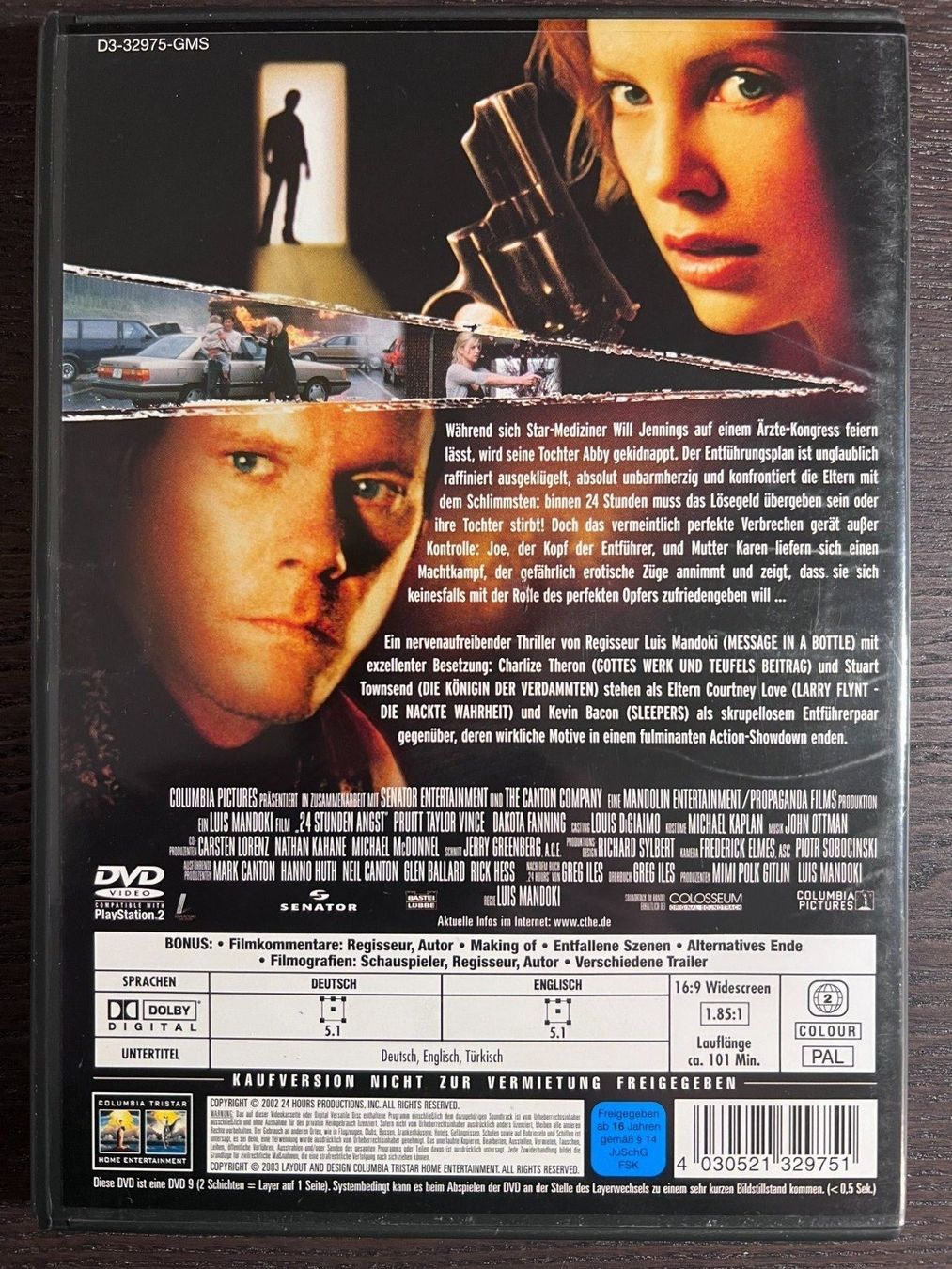 Tutti i DVDs: 24 Stunden Angst – Usato da Zürich venduto da FilmFreunde 1