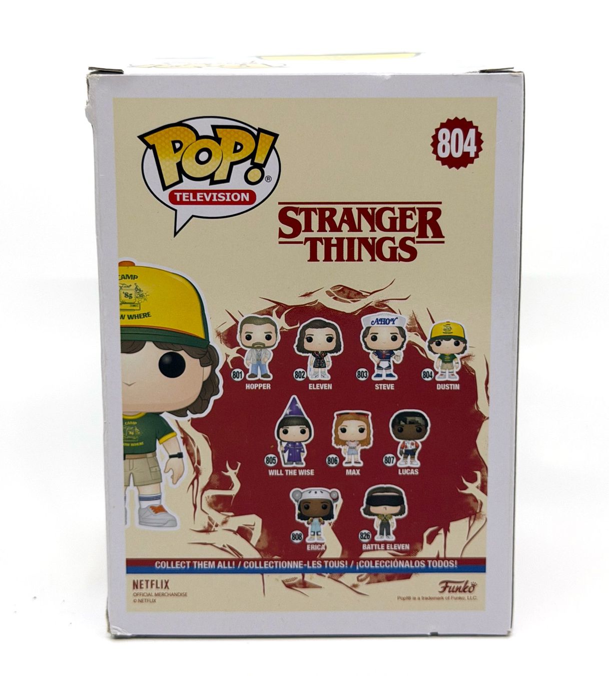 Funko Figuren: Funko Pop! Stranger Things Dustin #804 – Neu und originalverpackt aus Orbe von g7n_6ycd 1