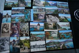 30 Cartes postales de Lucerne dès 1906