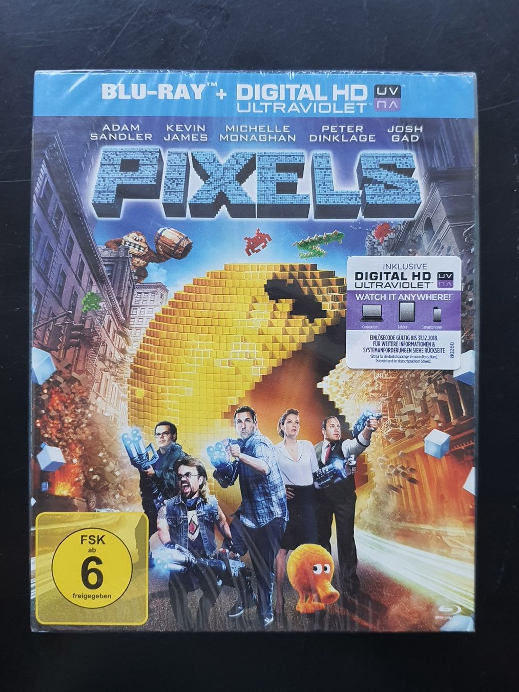 Tutti i DVDs: Pixels Blu-ray + Digital HD UV new sealed – Usato da Zürich venduto da TimZurich1