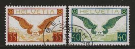 1933 : Flugpost Nr. F14z + F15z, KP 185.--