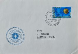 4 schöne Ganzsachen u.a. Endspiel 1954 ab nur 8.--