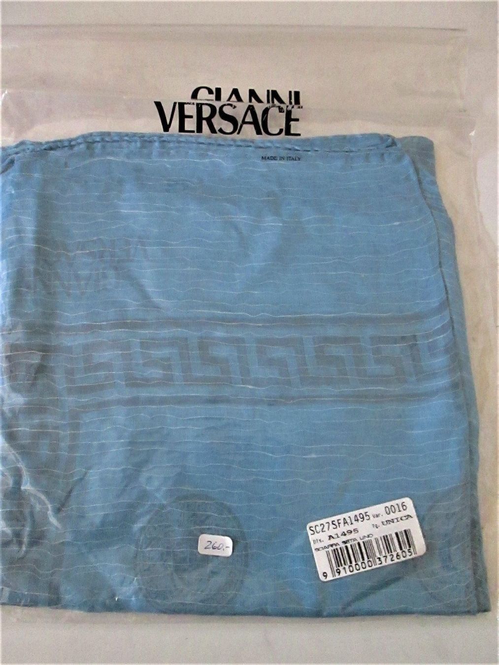 Versace Foulard & Sciarpe: Gianni Versace, neuer Schal – Nuovo e nell'imballaggio originale da Sementina venduto da babucia 1