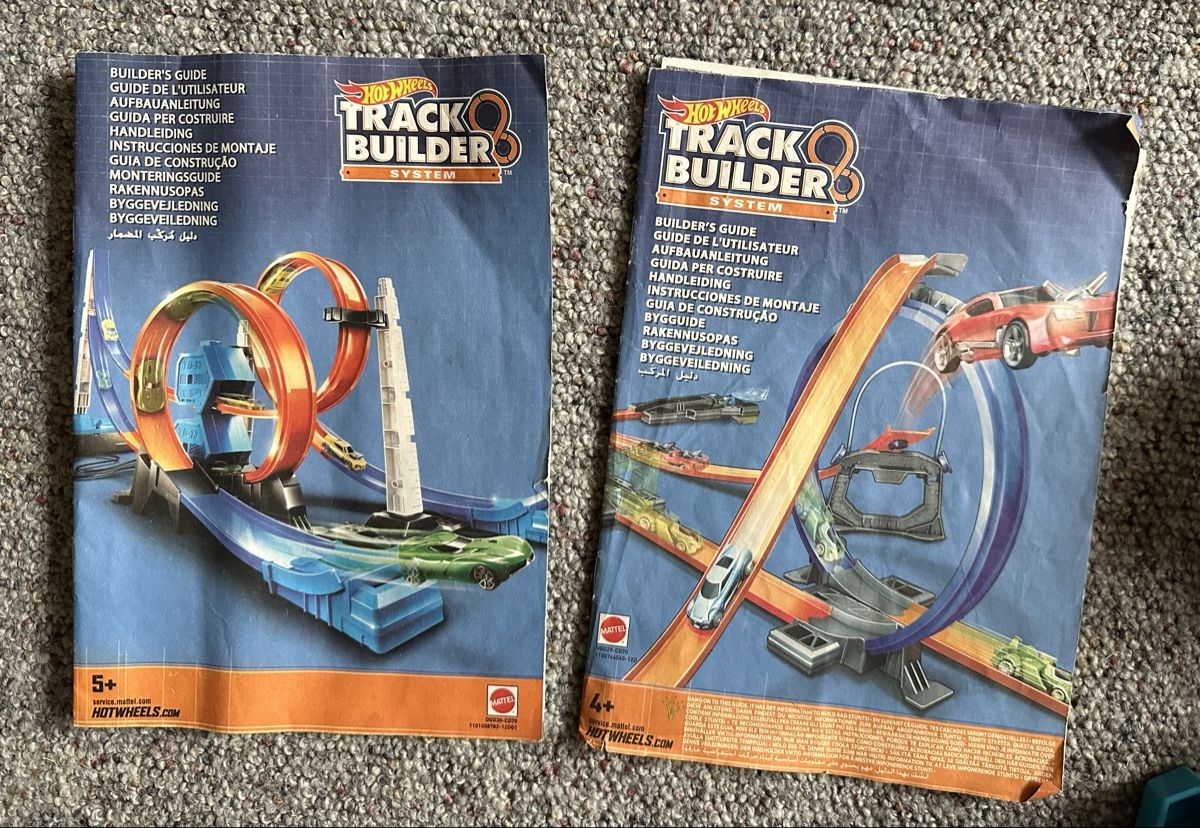 Hot Wheels Piste: Hot Wheels Track Builder System 35+ Teile Konvolut – Usato da Laufenburg venduto da Mactso 1