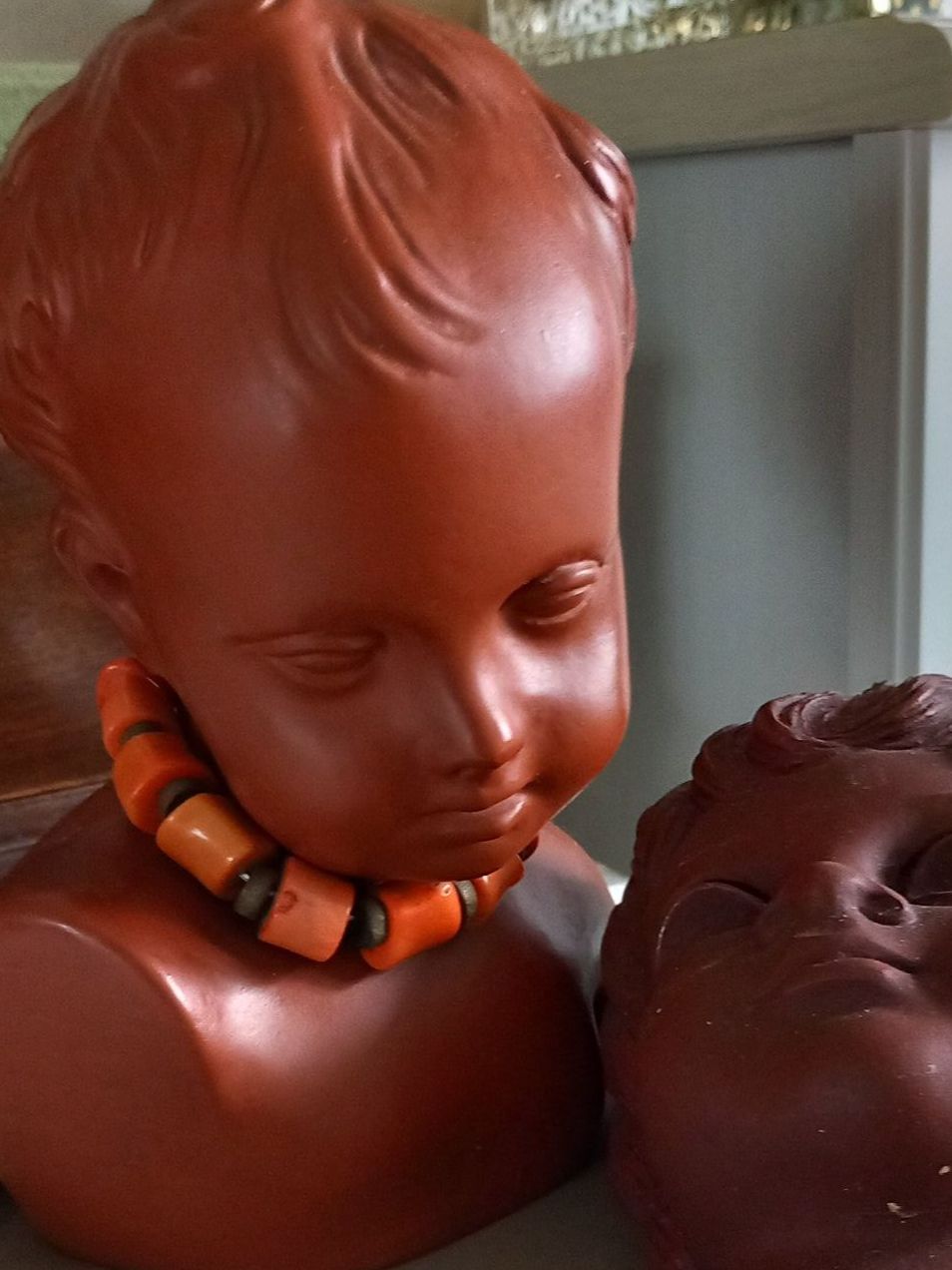 Statuette: 1xWand Kopf & Büste/ Nostalgie – Usato da Aegerten venduto da gismolini