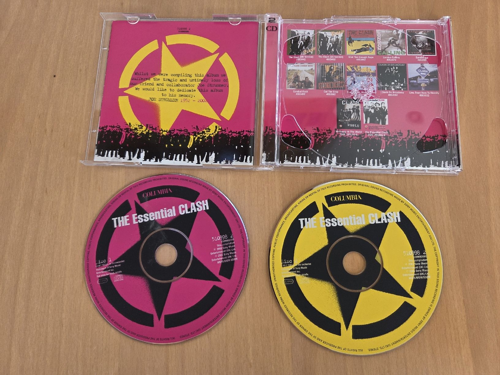 CDs: Clash - The essential- Best of 2 CD – Neu (gemäss Beschreibung) aus Troistorrents von Syrocks
