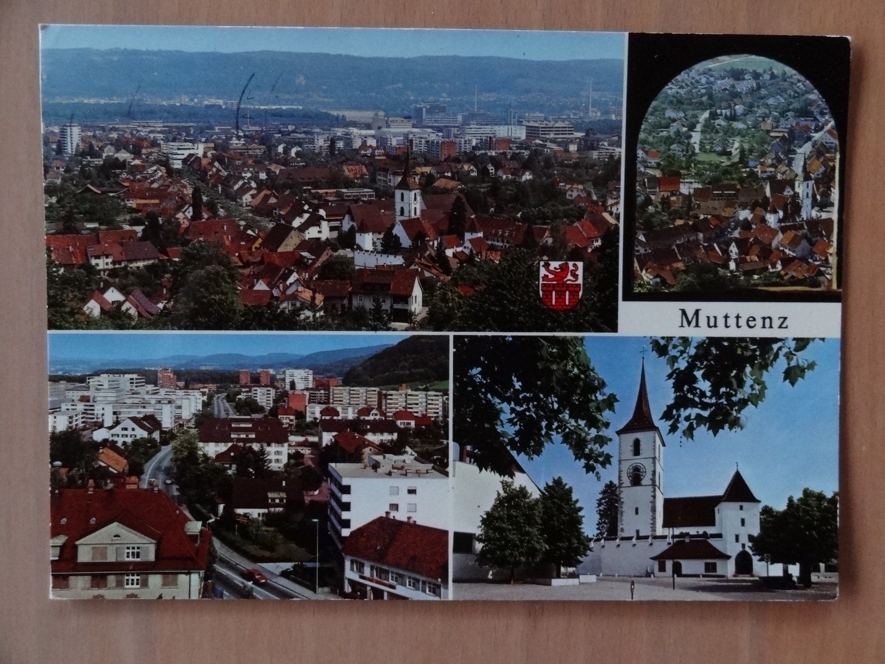 Cartoline postali: Muttenz - BL - 1981 – Usato da St Léonard venduto da Riglin