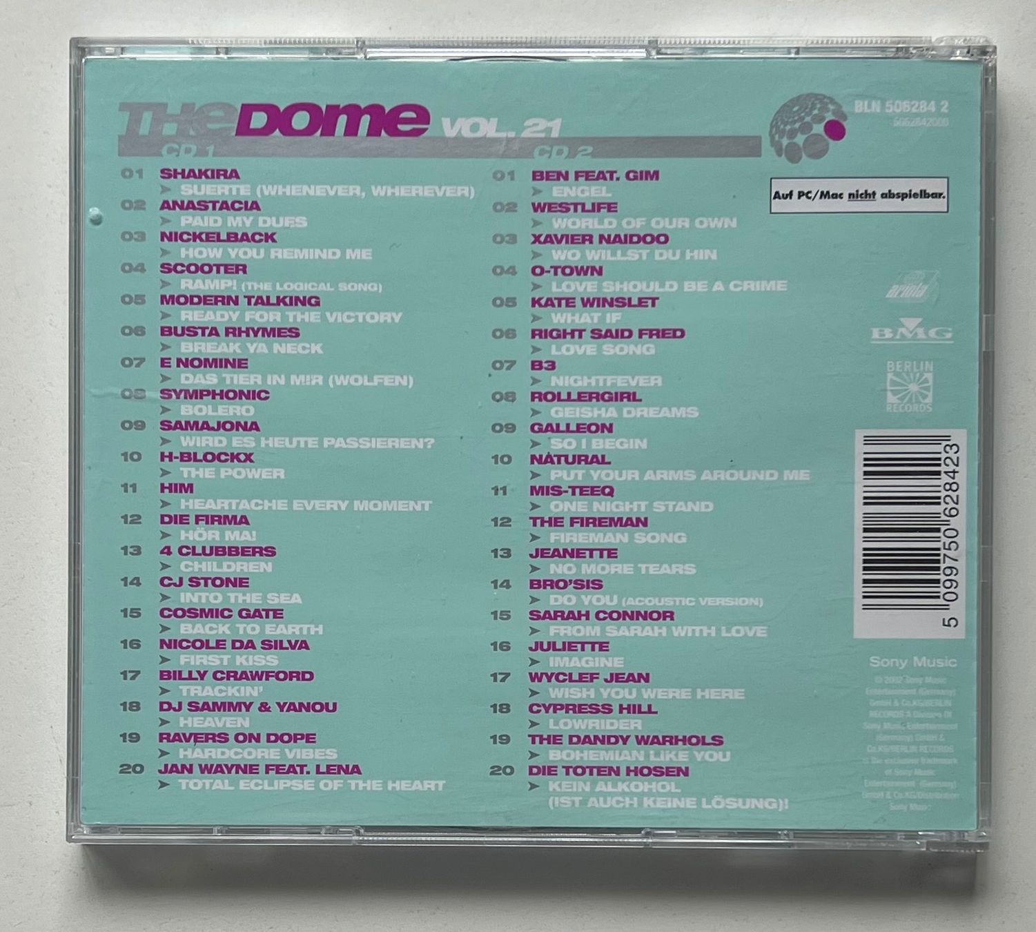 CD: The Dome / Vol. 21 (Doppel CD) – Usato da Näfels venduto da rottabi 1