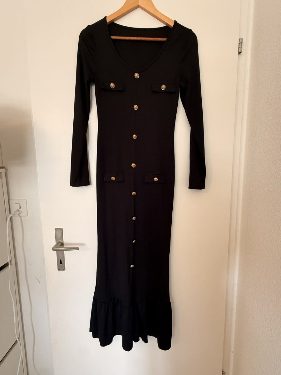 Robes: Damen Midi Kleid schwarz gr S – D'occasion à Belp par Lu96