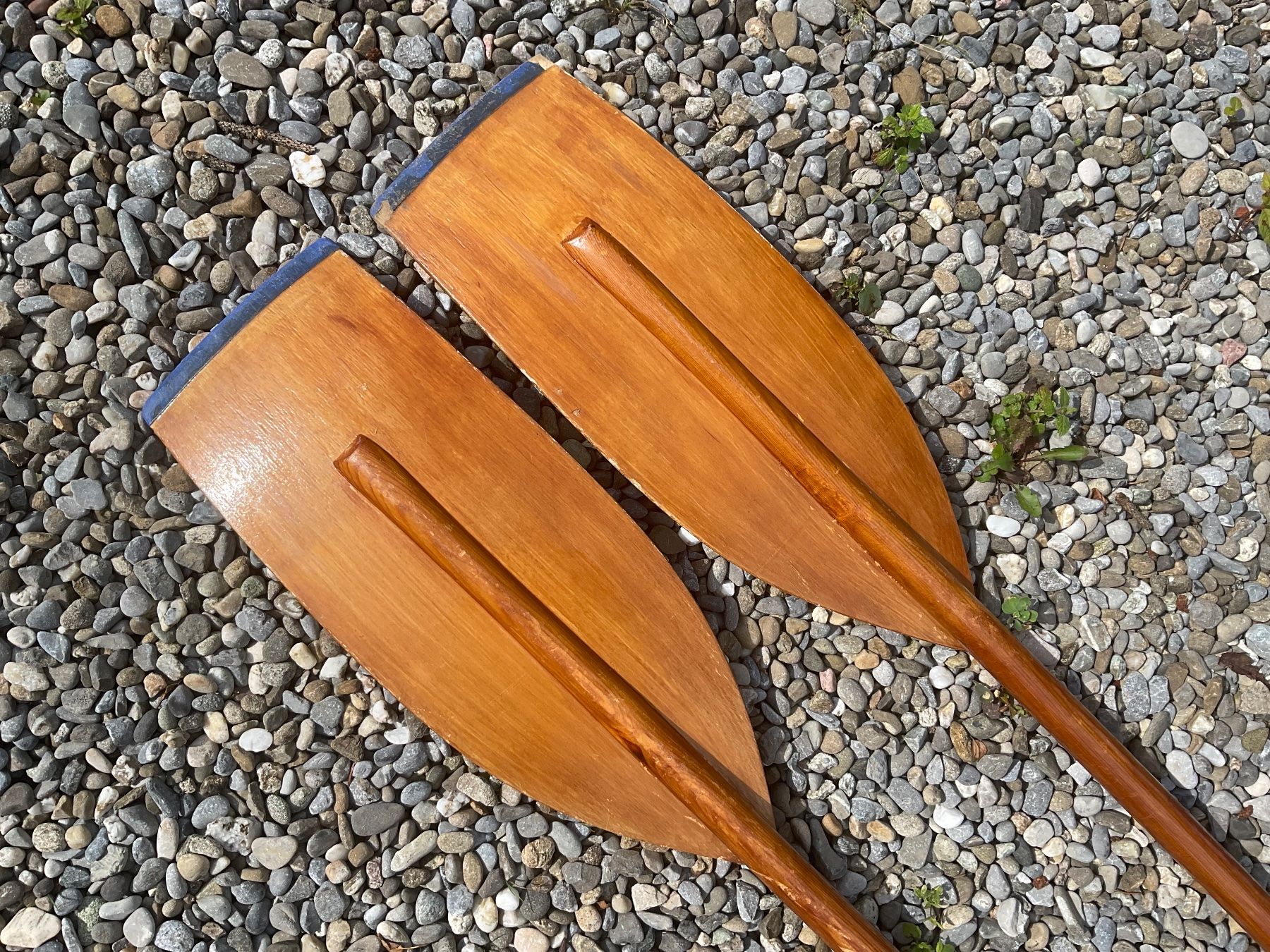 Boote: Paddel Deko Ruderpaddel Holzpaddel – Gebraucht aus Aarau von  3