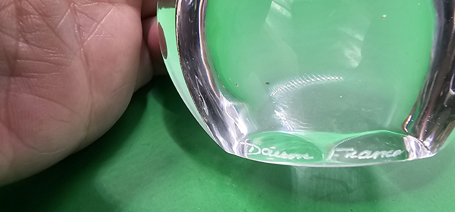 Statuette: Daum France Paperweight Eule Glas – Usato da Zürich venduto da Daniela51 2