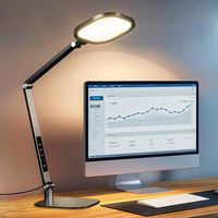 Tageslicht Schreibtischlampe LED Dimmbare Augenschutz 3