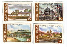Briefmarken "Architektur". Rumänien.