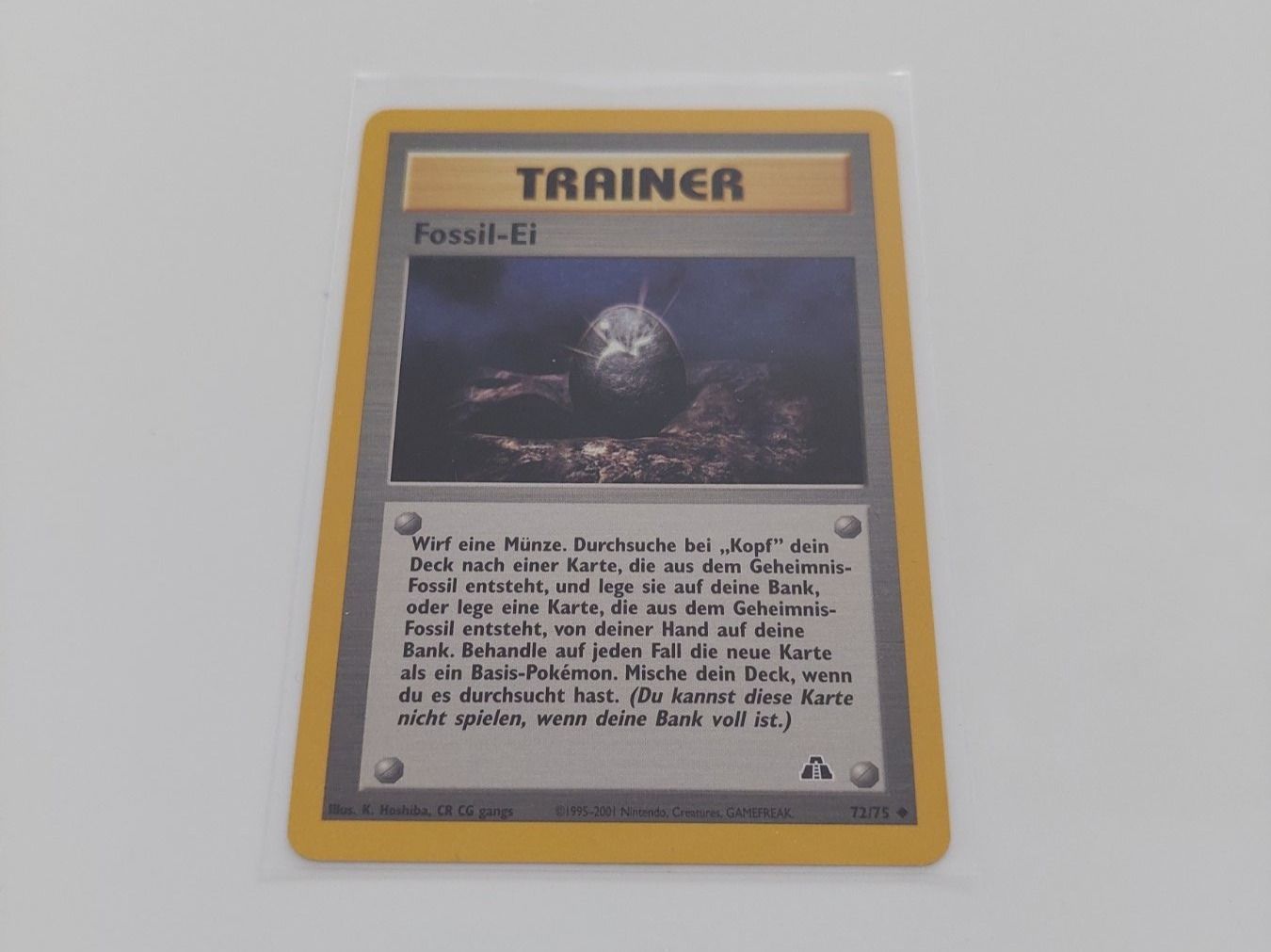 Cartoline: Trainer: Fossil-Ei – Nuovo (secondo la descrizione) da Köniz venduto da Pokecollect