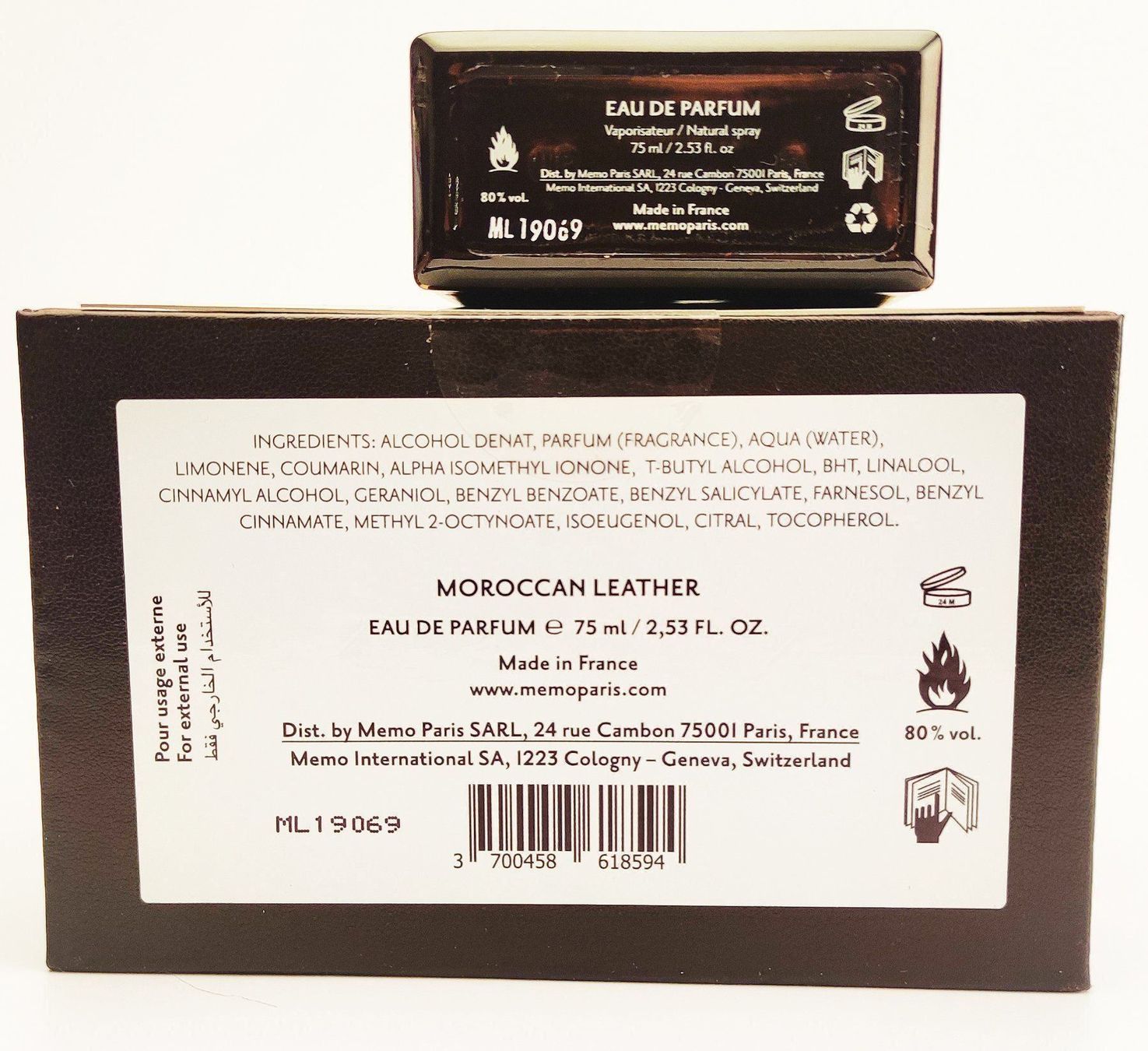 Profumi & Eau de Toilette: Morrocan Leather von Memo Paris EDP – Usato da Zürich venduto da Loveparfumes 3
