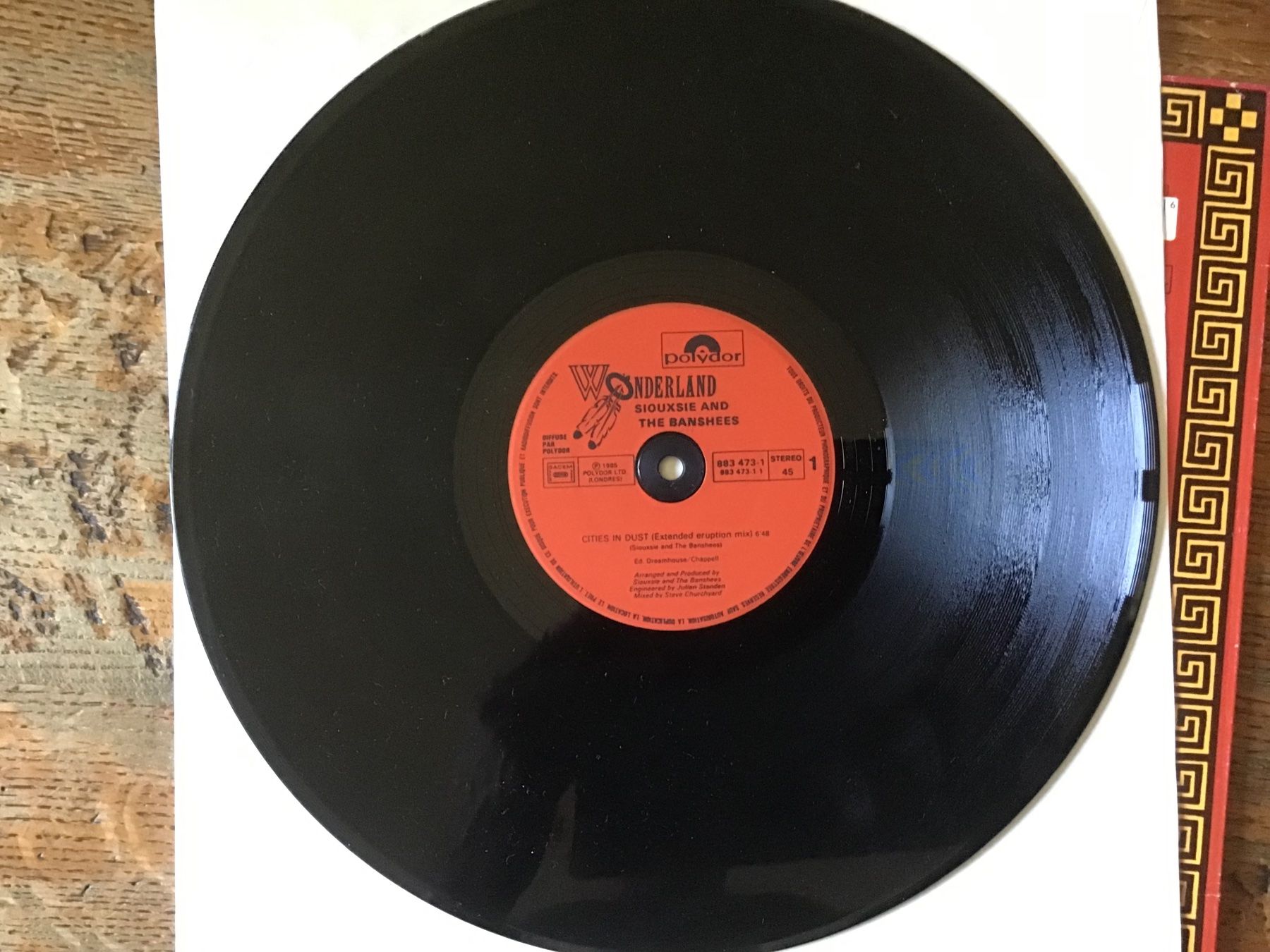 Vinyles: Maxi 45 tours Siouxsie and the Banshees – D'occasion à Fully par Ruby97 3