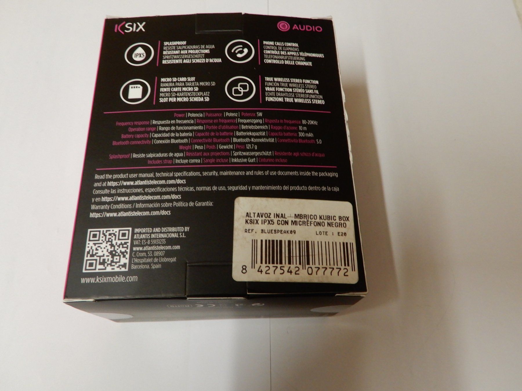 Haut-parleurs: KubicBpx Wireless Speaker – Neuf avec emballage d'origine à Worben par MaKo3252 2