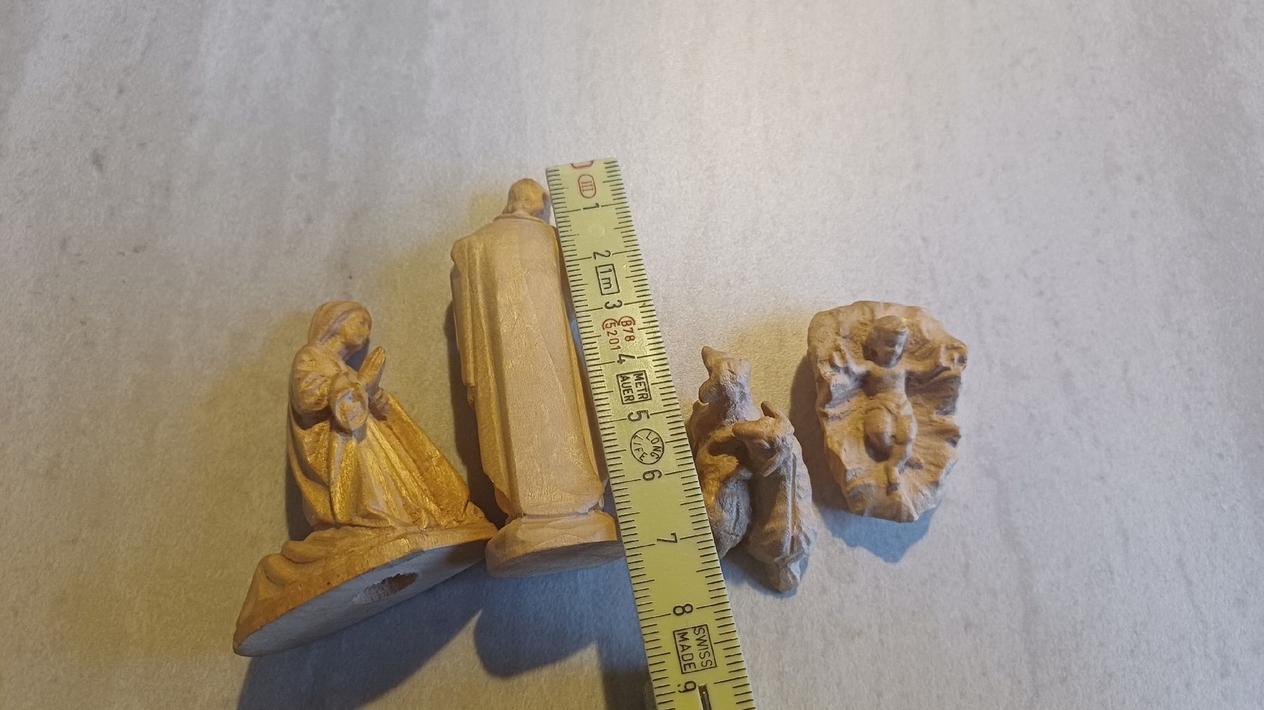 Statuette: Schöne Krippenfiguren aus Holz  – Usato da Flawil venduto da Pinkmalibu 2