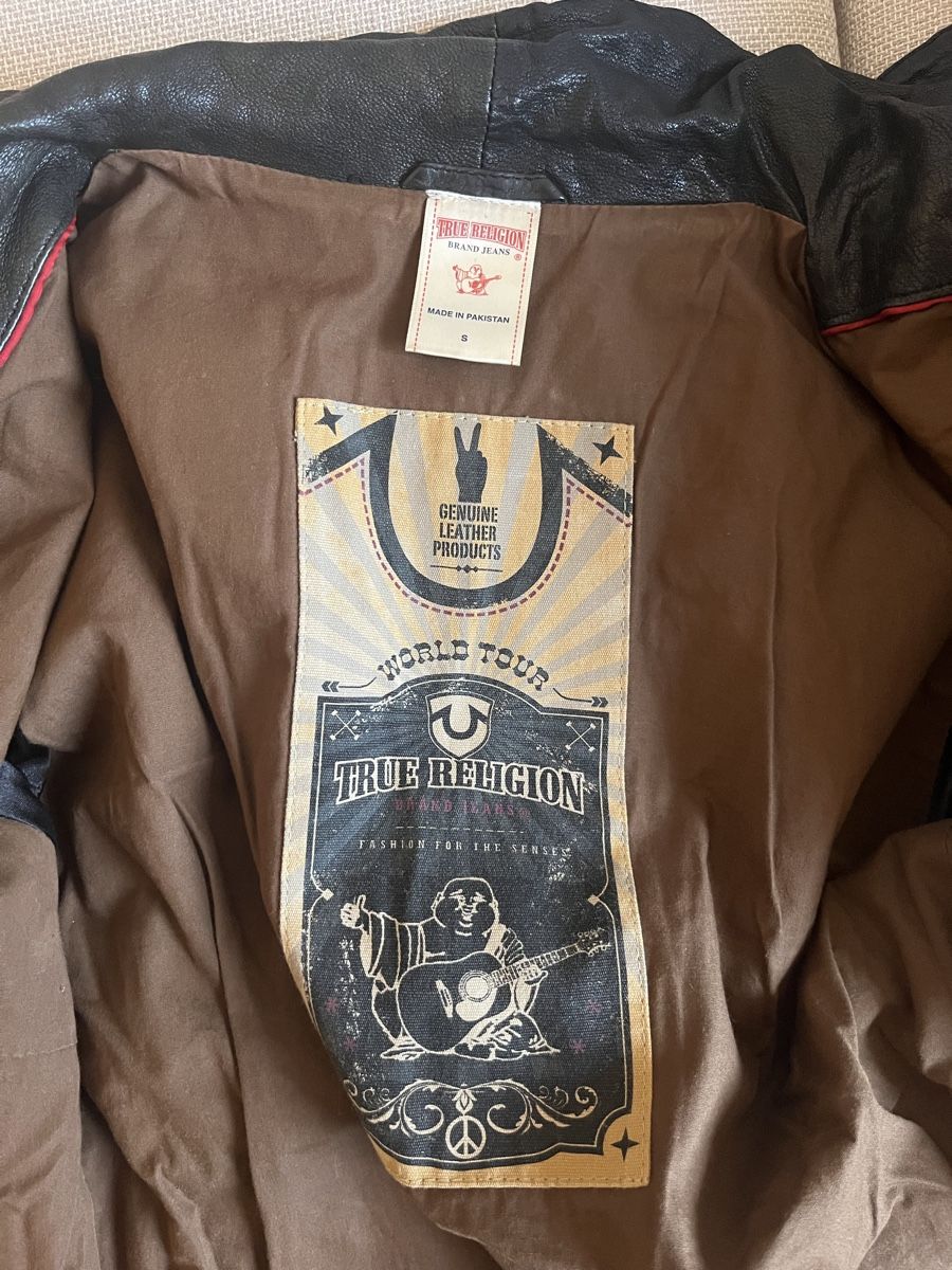 True Religion Giacche: True Religion Leather Jacket, Black, Embellished, Size M – Usato da Mies venduto da nic_yk5d 6