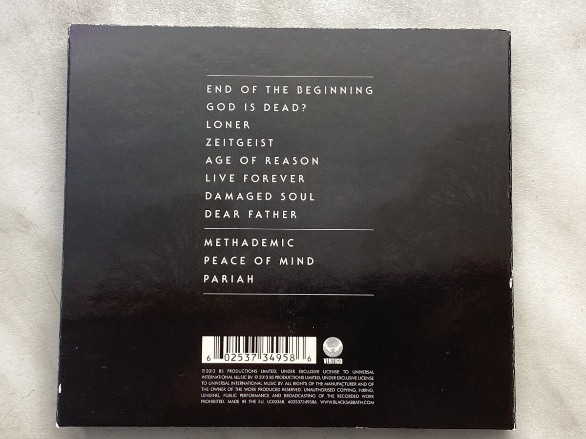 CDs: Black Sabbath 13 2CD – Neu (gemäss Beschreibung) aus Aigle von St_anger 1