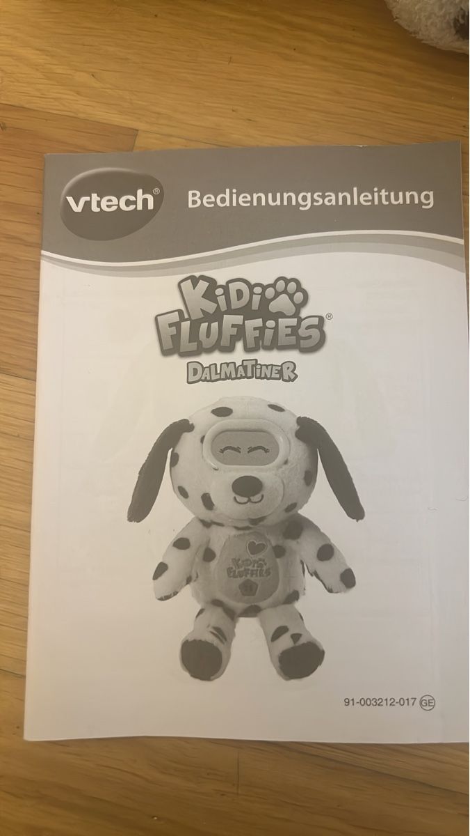 Vtech Spielzeuge: V Tech Süsser Dalmatiner Stoffhund Kidi Fluffies – Gebraucht aus Schlieren von Gizmo8952