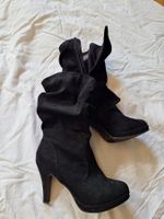 Stiefel schwarz Grösse 39