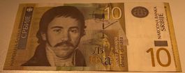 Serbien 10 Dinara 2006