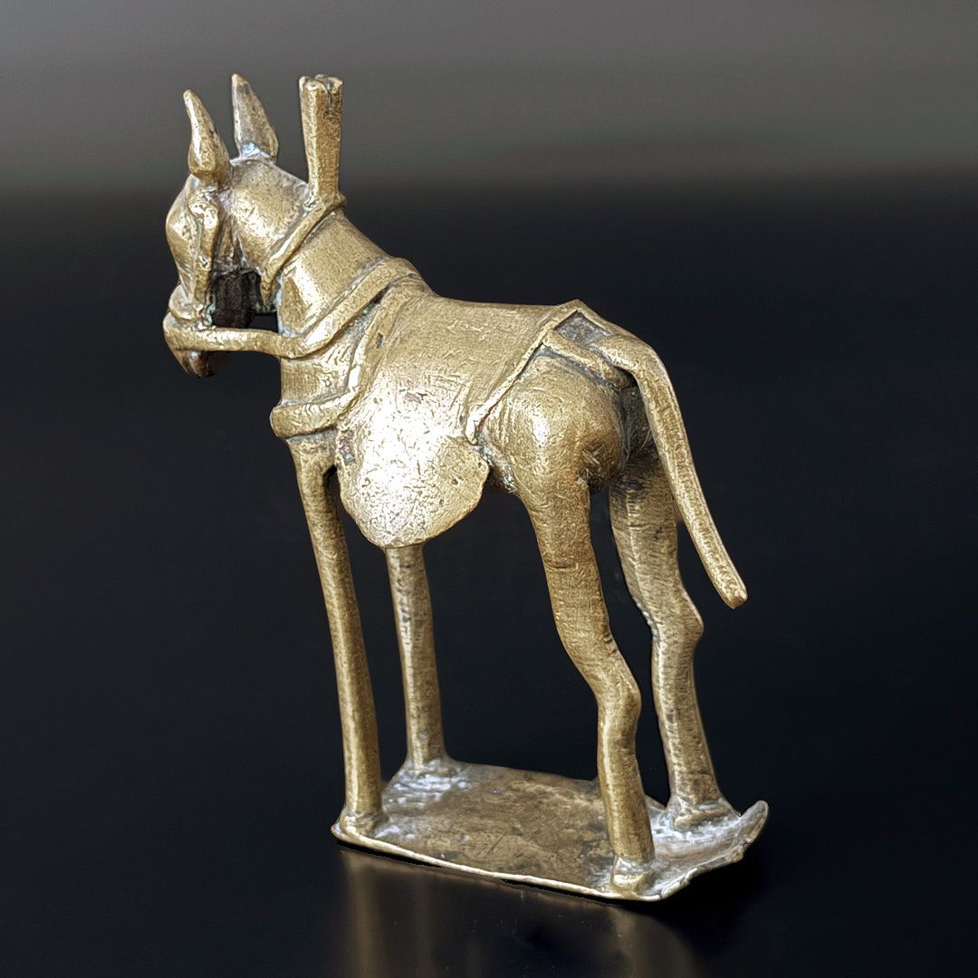 Skulpturen & Statuen: Massive Bronzefigur eines Pferdes – Gebraucht aus Luzern von downtonabbey 3