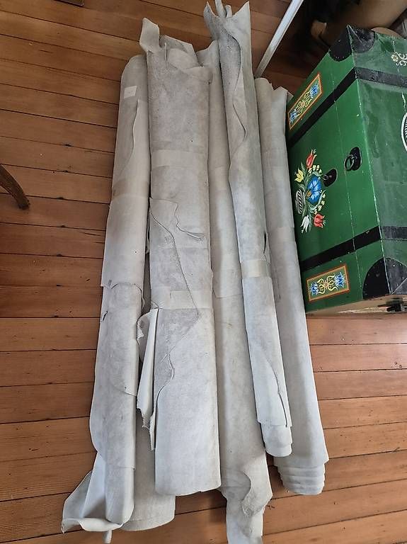 Tessuti: Leder, Lederhälften 22m²  – Nuovo e nell'imballaggio originale da Dornach venduto da Ygrek 1
