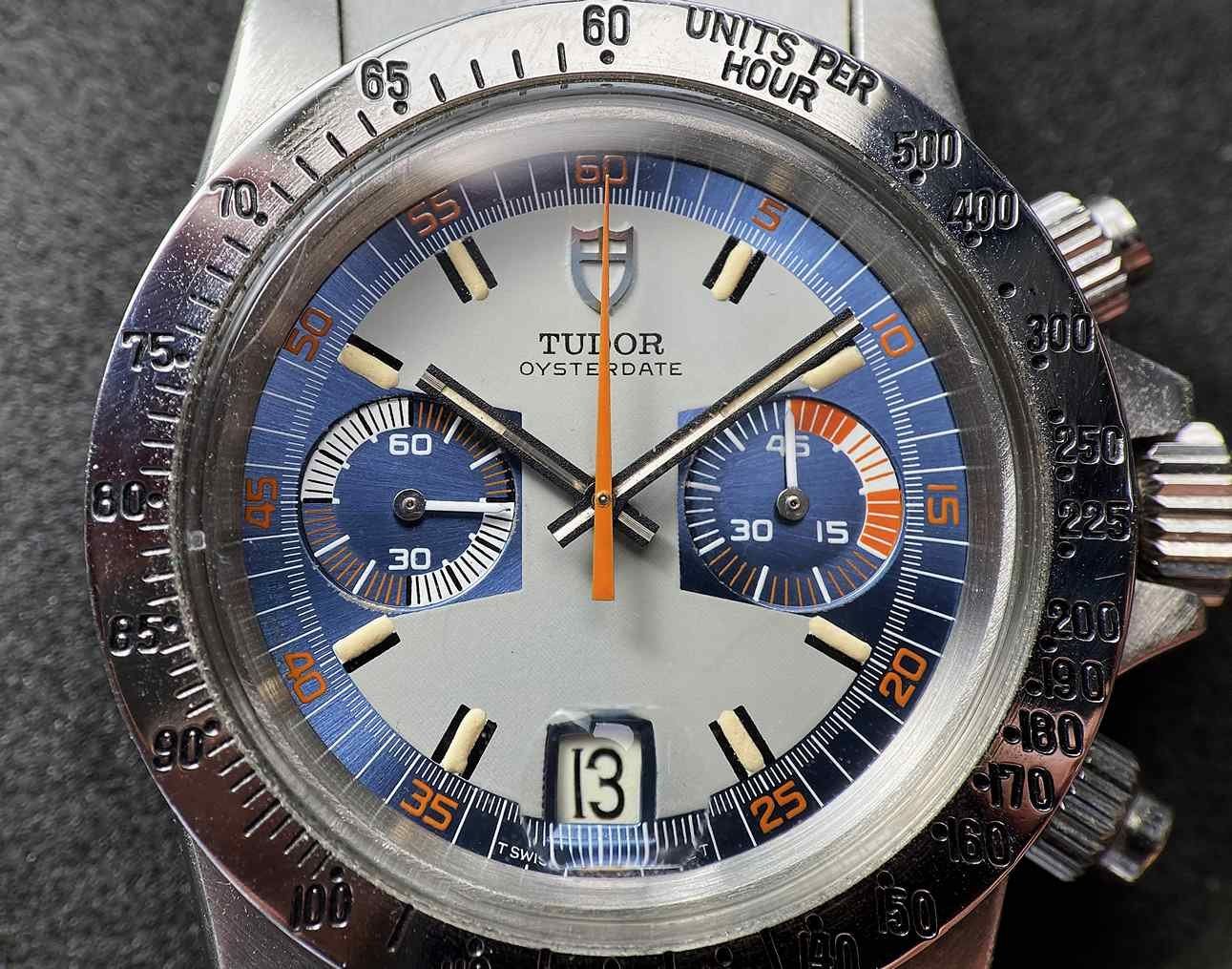 Tudor Uhren: Tudor Monte Carlo Chronograph Reference 7159 blue sub dials – Gebraucht aus Luzern von ChronoScope6004 4