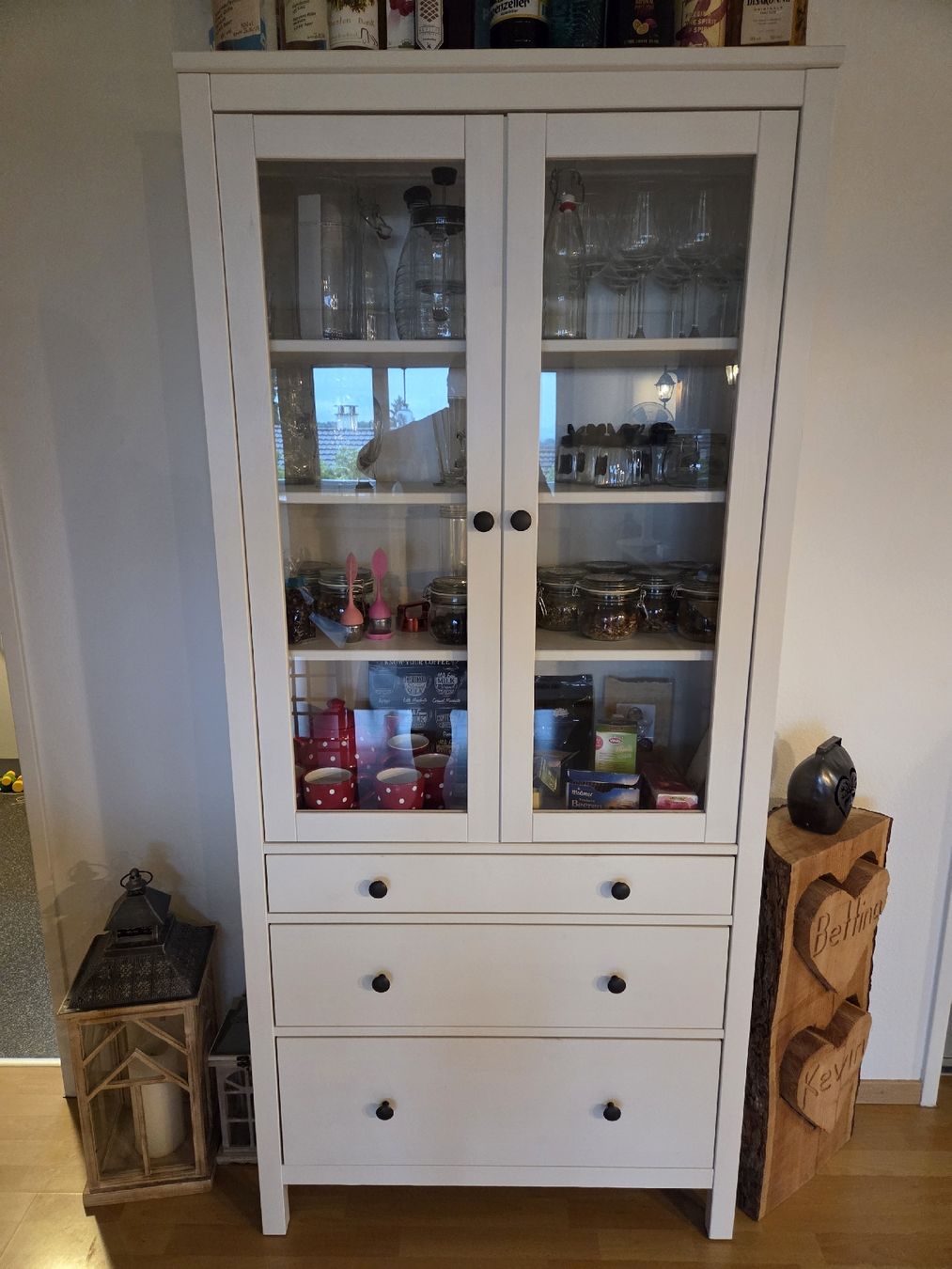Ikea Vitrinen: Hemnes Vitrine – Gebraucht aus Hausen am Albis von binzi88