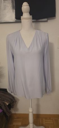 Damen Bluse herzen's Gr 36 100% Seide 