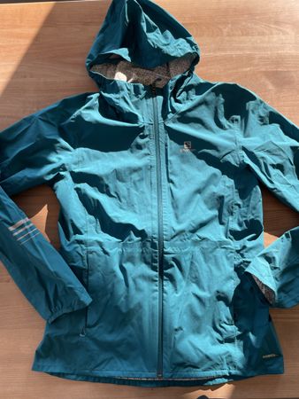 Salomon Agile Wind Jacket - Women's Size M - Turquoise