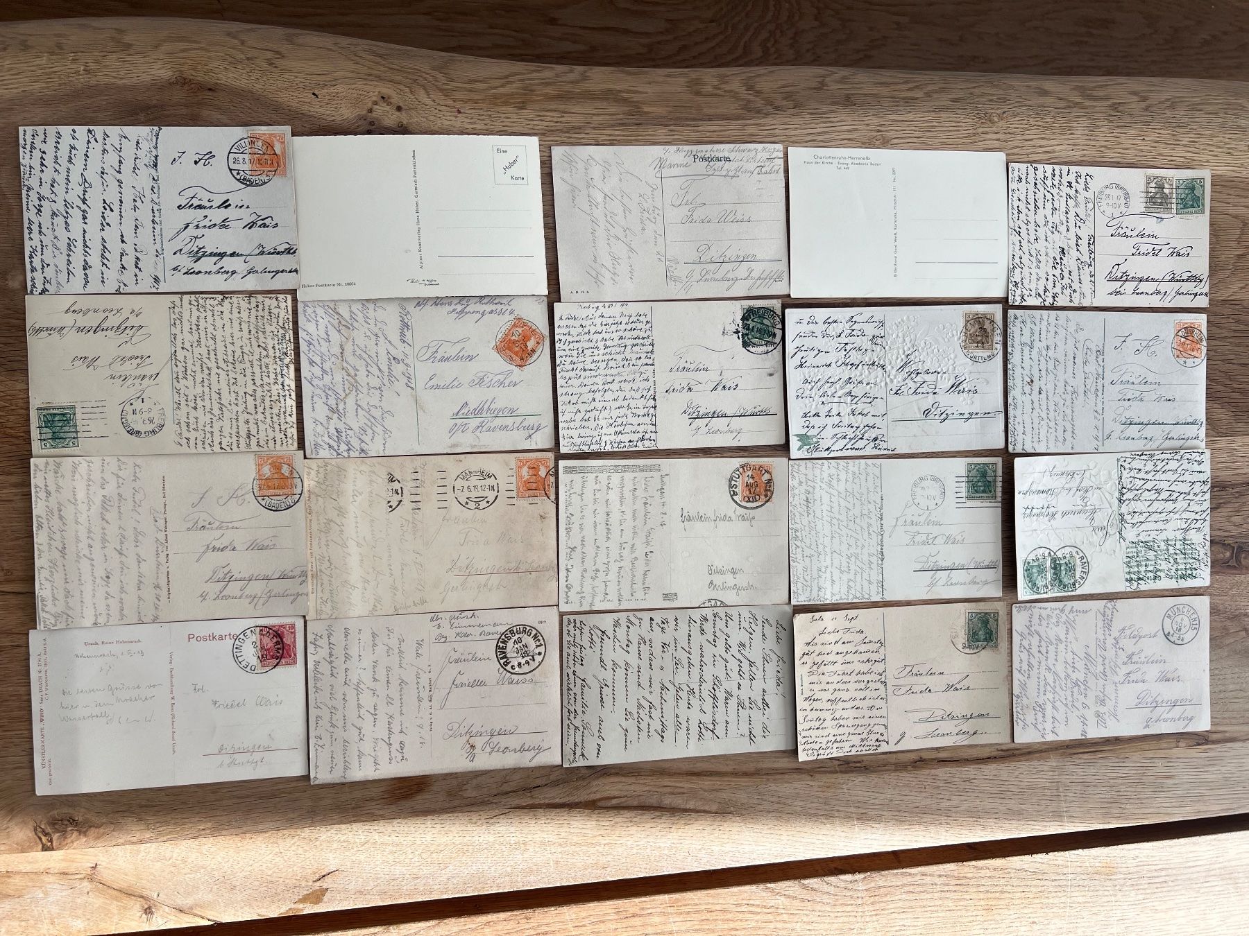 Cartoline postali: Sammlung Ansichtskarten Deutsches Reich – Usato da Hermetschwil-Staffeln venduto da militaria-schweiz 5
