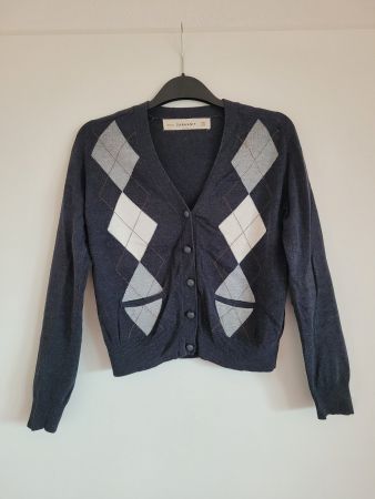 Pull à carreaux