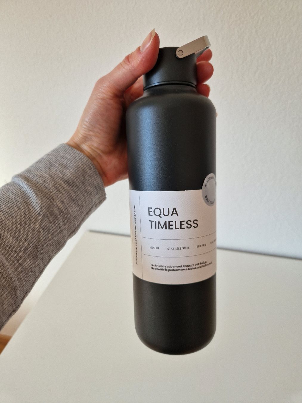 Trinkflaschen & Thermosflaschen: EQUA Timeless Trinkflasche Schwarz aus Edelstahl – Neu und originalverpackt aus Samstagern von DatJulie 1