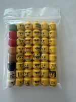 Lego Minifiguren Köpfe, Mix, 48 Stück 