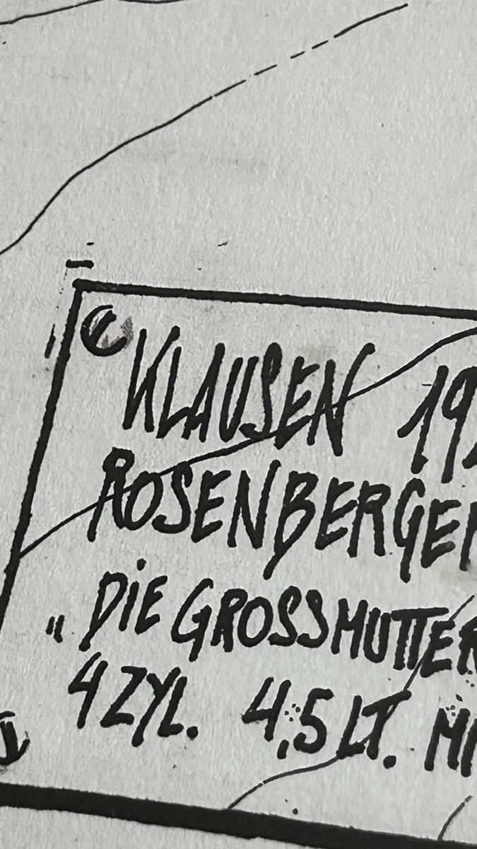 Posters & Illustrations: Klaussenrennen 1927  Mercedes Benz – D'occasion à Altdorf UR par arnosteff 2