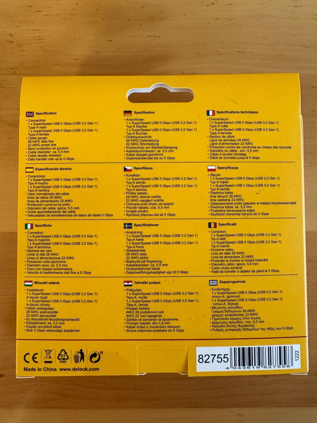 Kabel: USB 5 Gbps Verlängerungskabel – Neu und originalverpackt aus Unterägeri von Alperose1 1