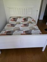 IKEA HEMNES Bettgestell, LÖNSET Lattenrost inkl. Matratze