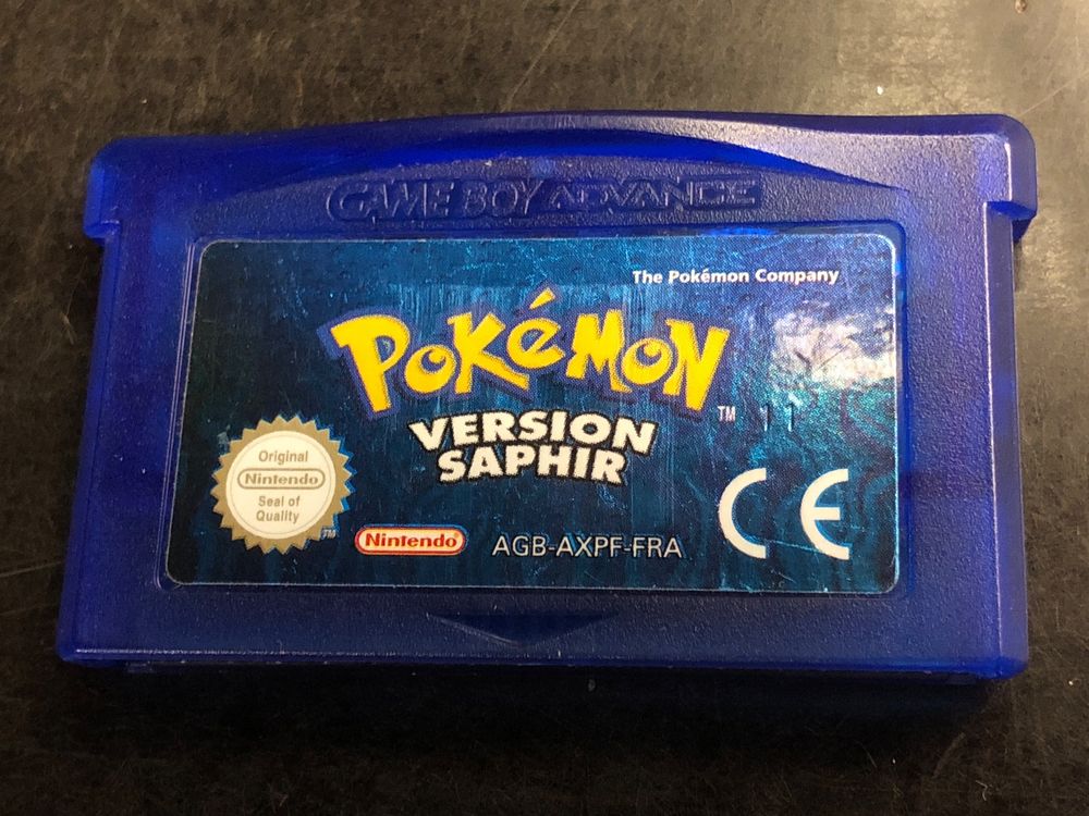 Pokémon Version Saphir - Gameboy Advance - Japonais - Comme Neuf