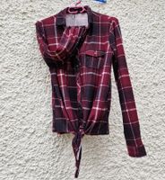 Bluse / Hemd Karo/kariert/binden/weich,Chicorée,Gr.S,NEU