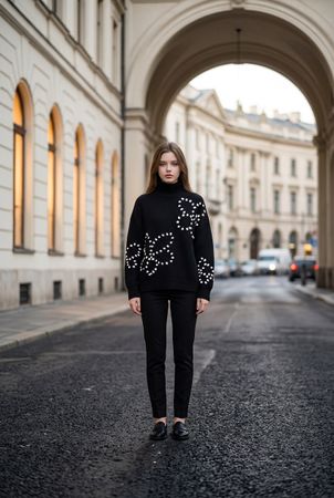 Pull Leo & Ugo — 100% Alpaga  — Taille S/M