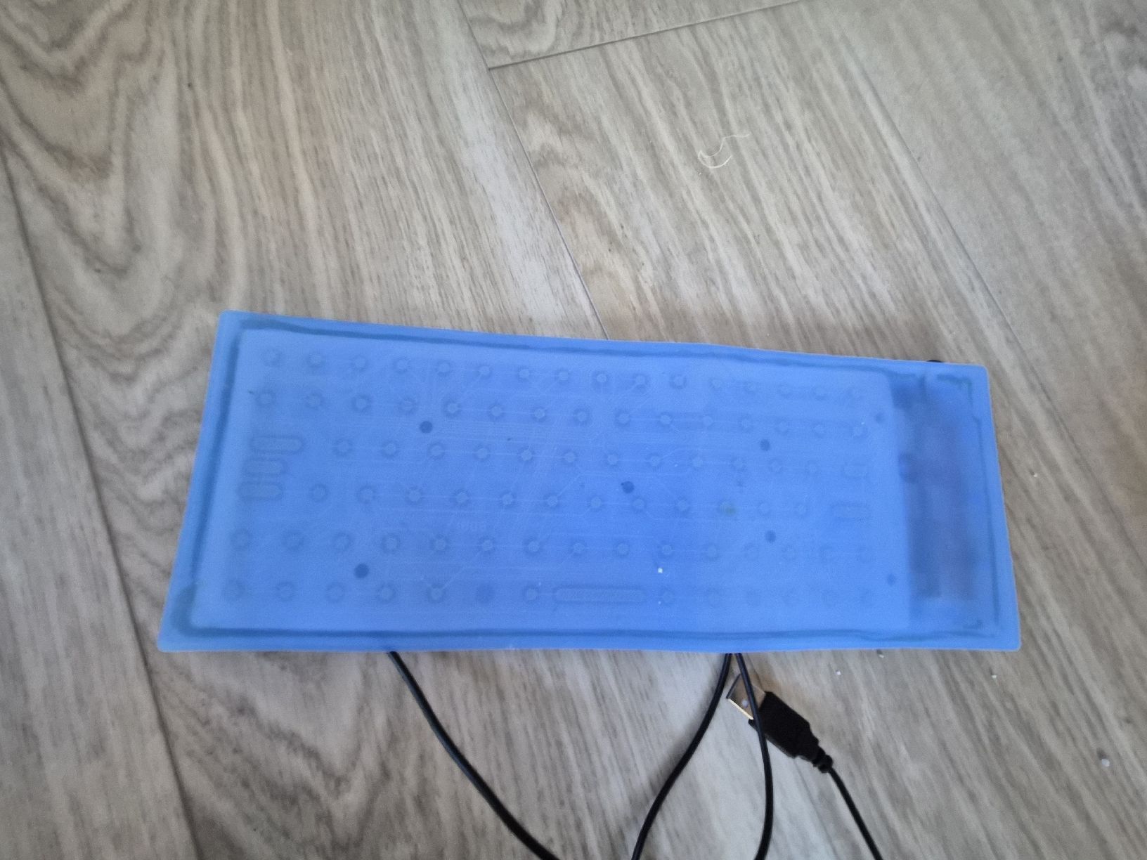 Tastaturen: Clavier souple pliable Bytecc bleu USB non testé – Defekt aus La Joux FR von car_ck96 4