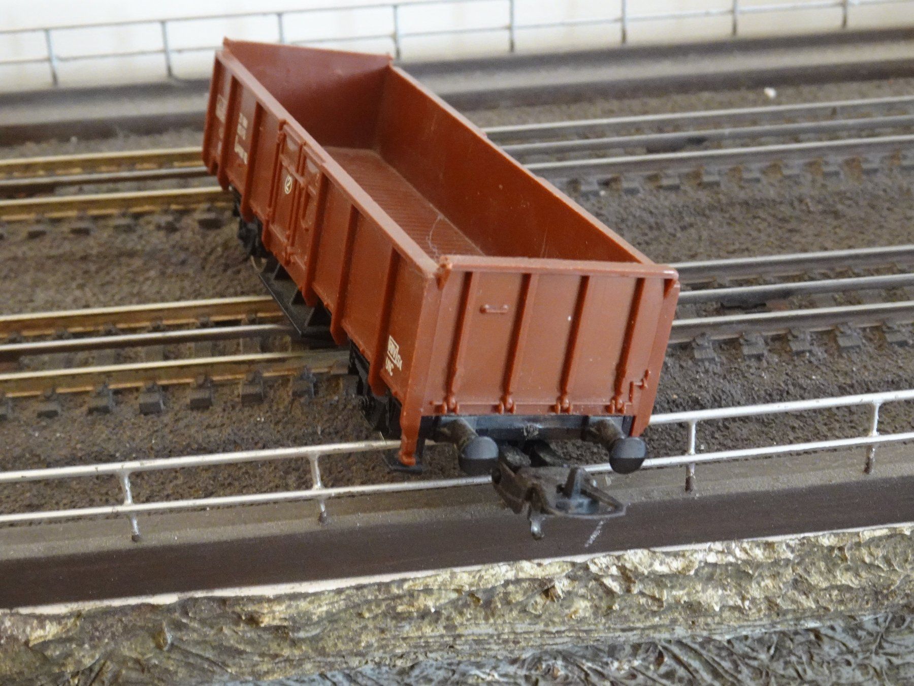 Lima Modellini di ferrovie: Lima 3174 - Offener Güterwagen der FS – Difettoso da Grossaffoltern venduto da berner85 3
