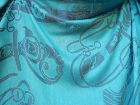 Foulard       100 %  VISKOSE        aus  FRANCE - SUD