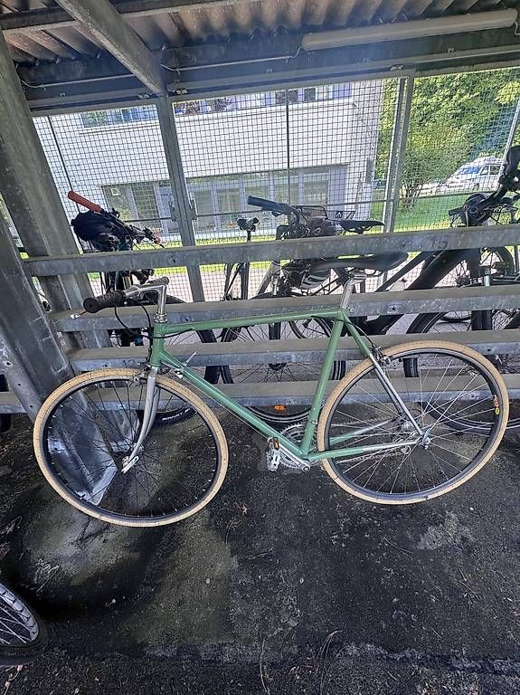 Velos: Cilo Rennvelo, grün – Gebraucht aus Zürich von aivaalf